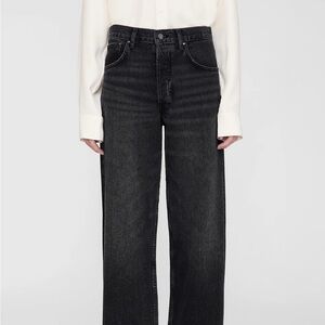 Anine Bing Women's Black Manon Jeans size 25